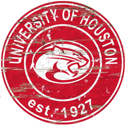 Houston Cougars 0659-Established Date Round