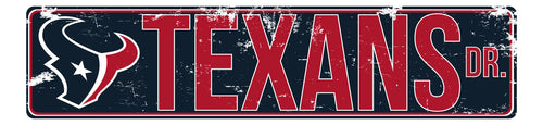 Houston Texans 0646-Metal Street Signs
