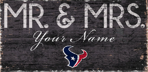 Houston Texans 0732-Mr. and Mrs. 6x12