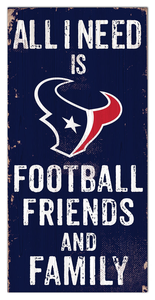Houston Texans 0738-Friends and Family 6x12