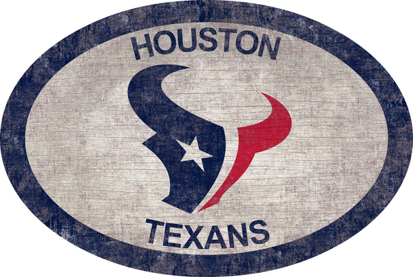 Houston Texans 0805-46in Team Color Oval
