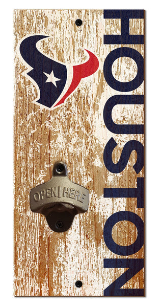 Houston Texans 0979-Bottle Opener 6x12