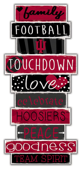 Indiana Hoosiers 0928-Celebrations Stack 24in