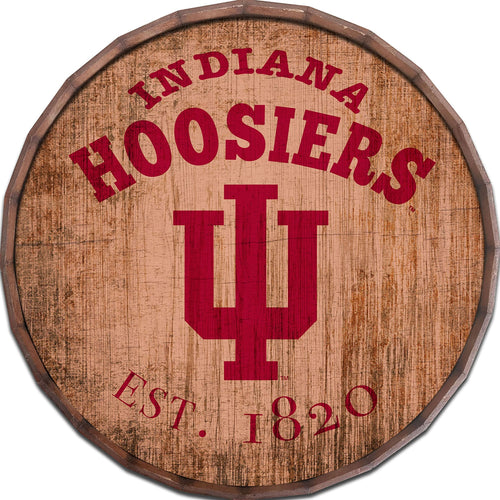 Indiana Hoosiers 0938-Est date barrel top 16"