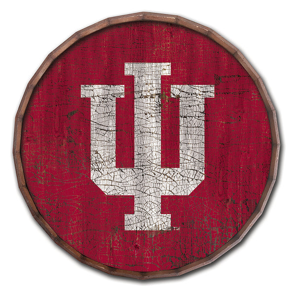 Indiana Hoosiers 0939-Cracked Color Barrel Top 16"