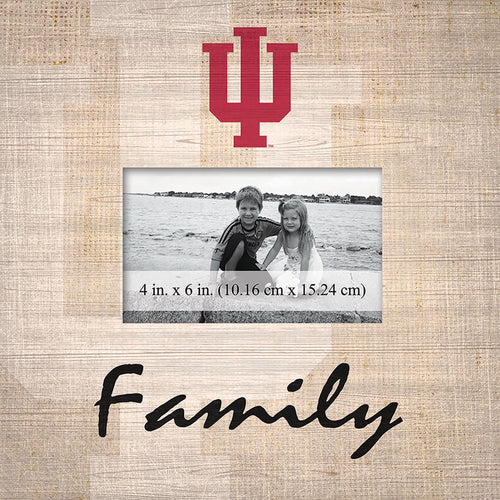 Indiana Hoosiers 0943-Family Frame