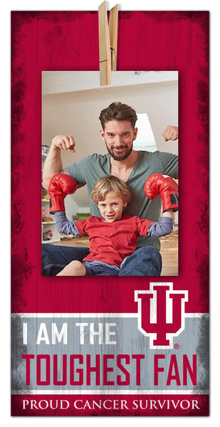 Indiana Hoosiers 1093-I am the toughest Fan(proceeds benefit cancer research)