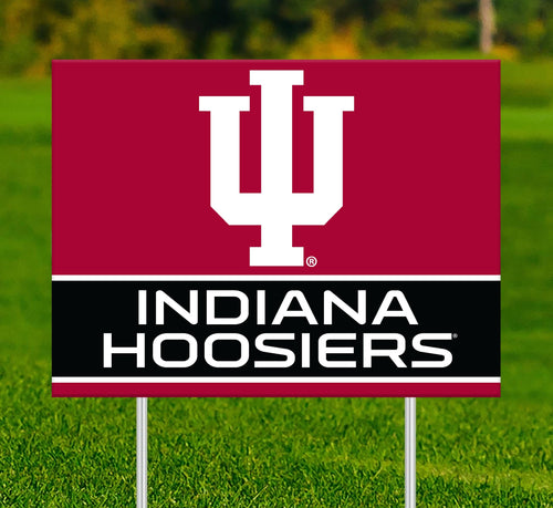 Indiana Hoosiers 2032-18X24 Team Name Yard Sign