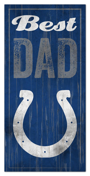 Indianapolis Colts 0632-Best Dad 6x12