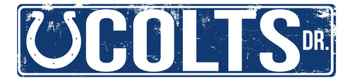 Indianapolis Colts 0646-Metal Street Signs