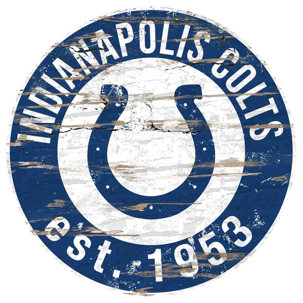 Indianapolis Colts 0659-Established Date Round