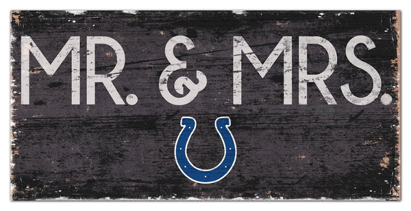 Indianapolis Colts 0732-Mr. and Mrs. 6x12