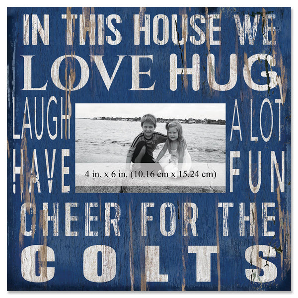 Indianapolis Colts 0734-In This House 10x10 Frame