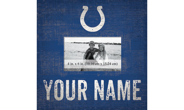Indianapolis Colts 0739-Team Name 10x10 Frame