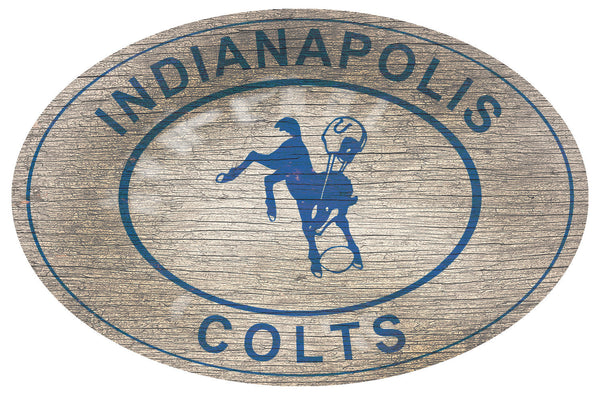Indianapolis Colts 0801-46in Heritage Logo Oval