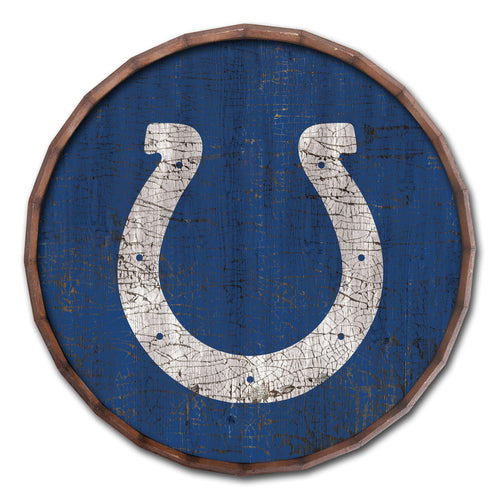 Indianapolis Colts 0939-Cracked Color Barrel Top 16"