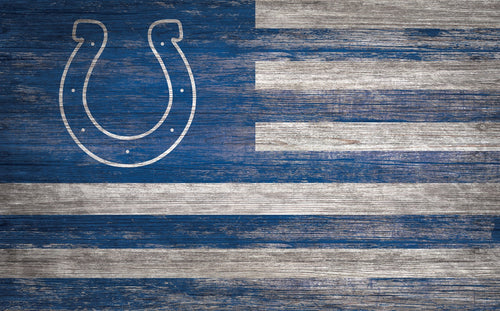 Indianapolis Colts 0940-Flag 11x19