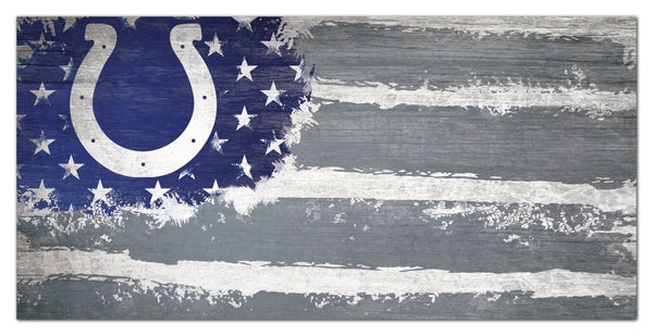 Indianapolis Colts 1007-Flag 6x12