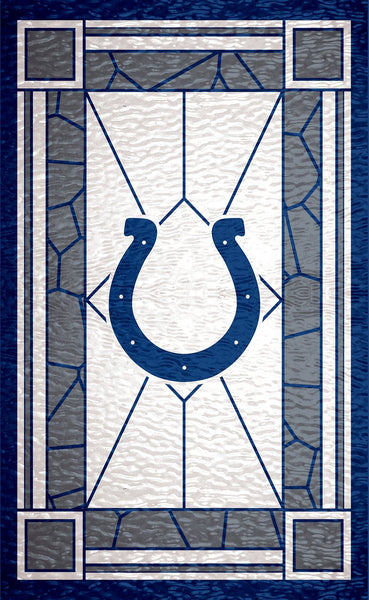 Indianapolis Colts 1017-Stained Glass