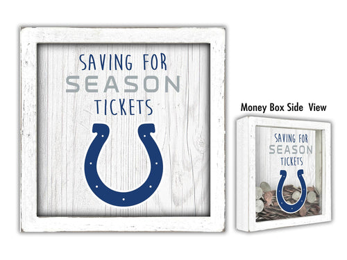 Indianapolis Colts 1059-Saving for Tickets Money Box