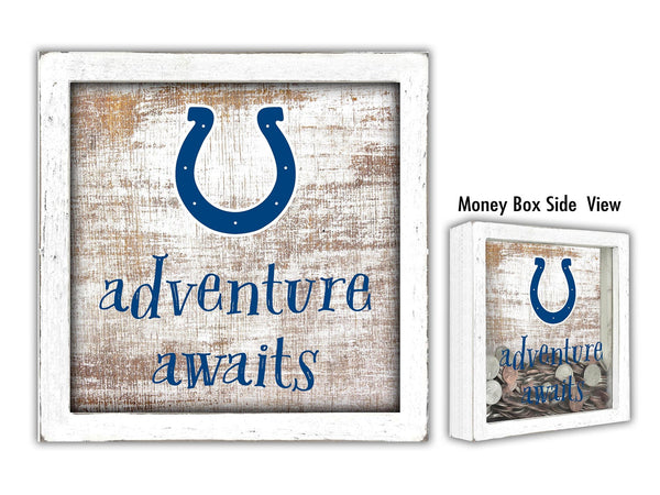 Indianapolis Colts 1061-Adventure Awaits Money Box