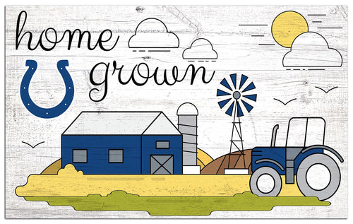 Indianapolis Colts 2010-11X19 Home Grown Sign