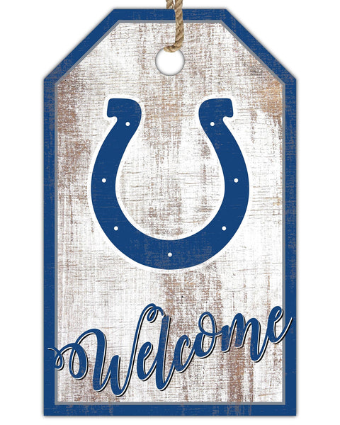 Indianapolis Colts 2012-11X19 Welcome tag