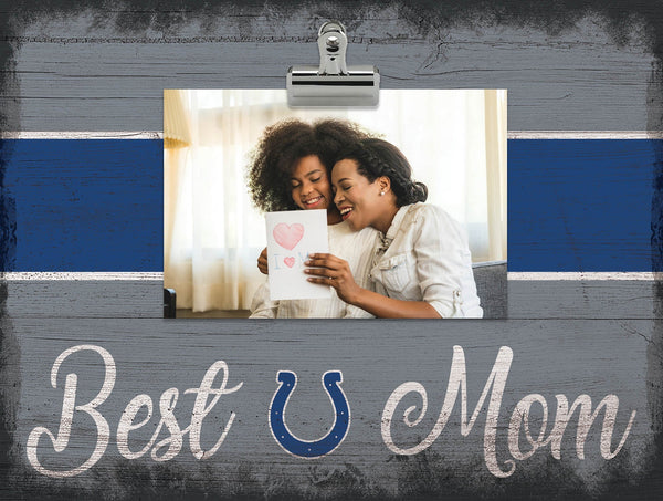 Indianapolis Colts 2017-Best Mom Clip Frame