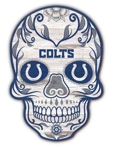 Indianapolis Colts 2044-12�? Sugar Skull Sign