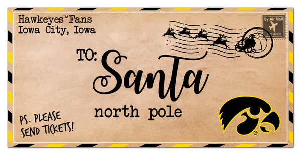 Iowa 1051-To Santa 6x12