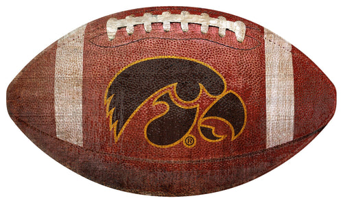 Iowa Hawkeyes 0911-12 inch Ball with logo