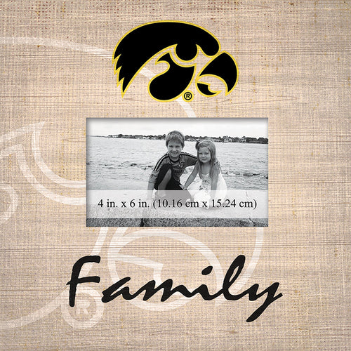 Iowa Hawkeyes 0943-Family Frame