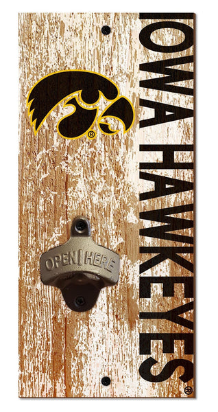 Iowa Hawkeyes 0979-Bottle Opener 6x12