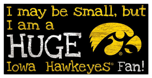 Iowa Hawkeyes 2028-6X12 Huge fan sign