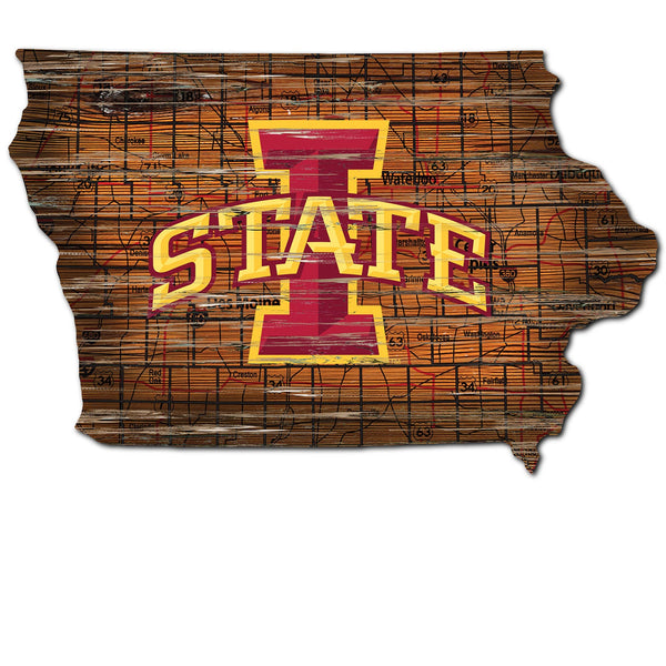 Iowa State Cyclones 0728-24in Distressed State