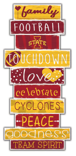 Iowa State Cyclones 0928-Celebrations Stack 24in