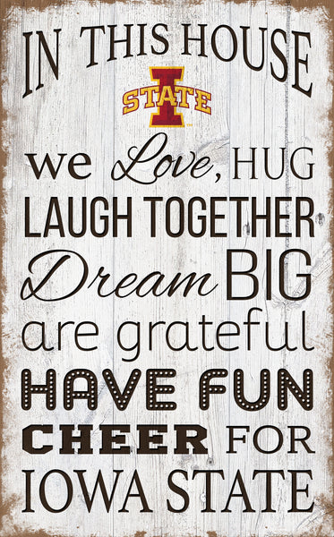 Iowa State Cyclones 0976-In This House 11x19