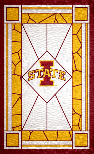 Iowa State Cyclones 1017-Stained Glass