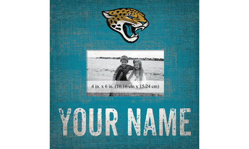 Jacksonville Jaguars 0739-Team Name 10x10 Frame