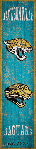 Jacksonville Jaguars 0787-Heritage Banner 6x24