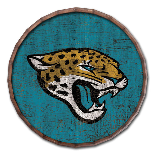 Jacksonville Jaguars 0939-Cracked Color Barrel Top 16"