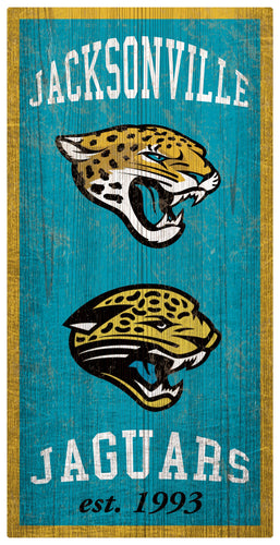 Jacksonville Jaguars 1011-Heritage 6x12