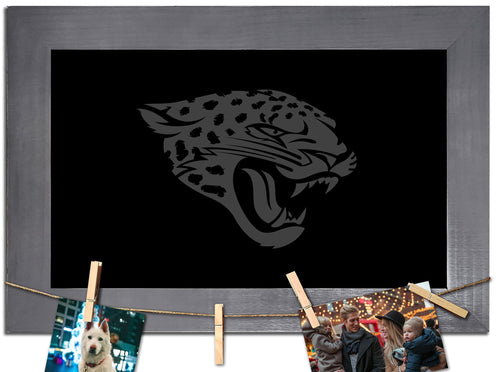 Jacksonville Jaguars 1016-Blank Chalkboard with frame & clothespins