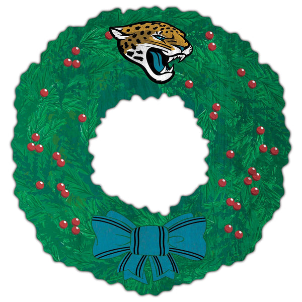 Jacksonville Jaguars 1048-Team Wreath 16in