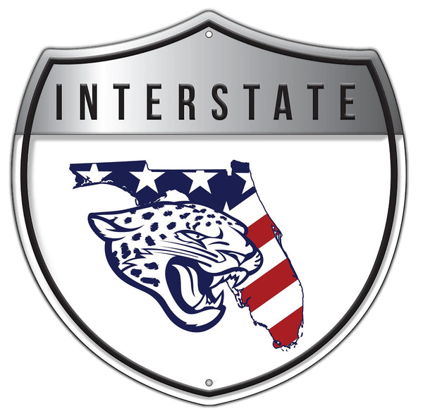 Jacksonville Jaguars 2006-Patriotic interstate sign