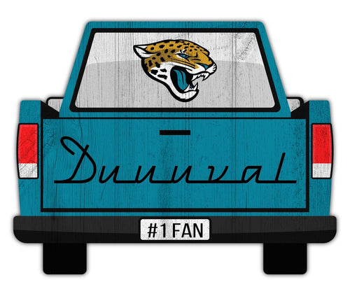 Jacksonville Jaguars 2014-12" Truck back cutout