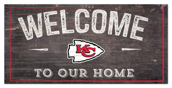 Kansas City Chiefs 0654-Welcome 6x12