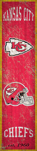 Kansas City Chiefs 0787-Heritage Banner 6x24