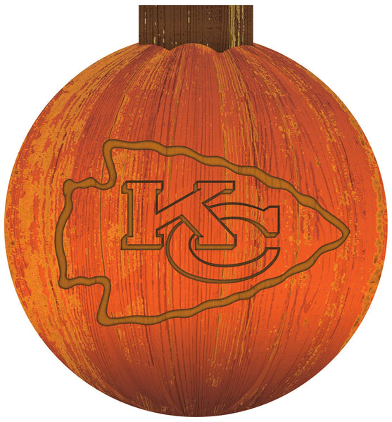 Kansas City Chiefs 0924-Halloween Wall Art 12in
