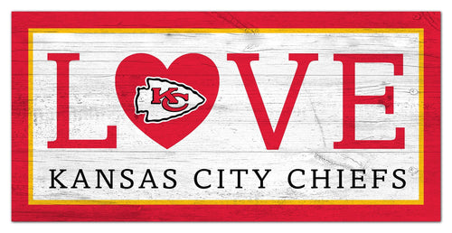 Kansas City Chiefs 1066-Love 6x12